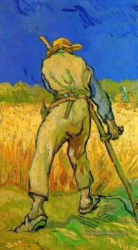  vincent - La Faucheuse après Millet Vincent van Gogh